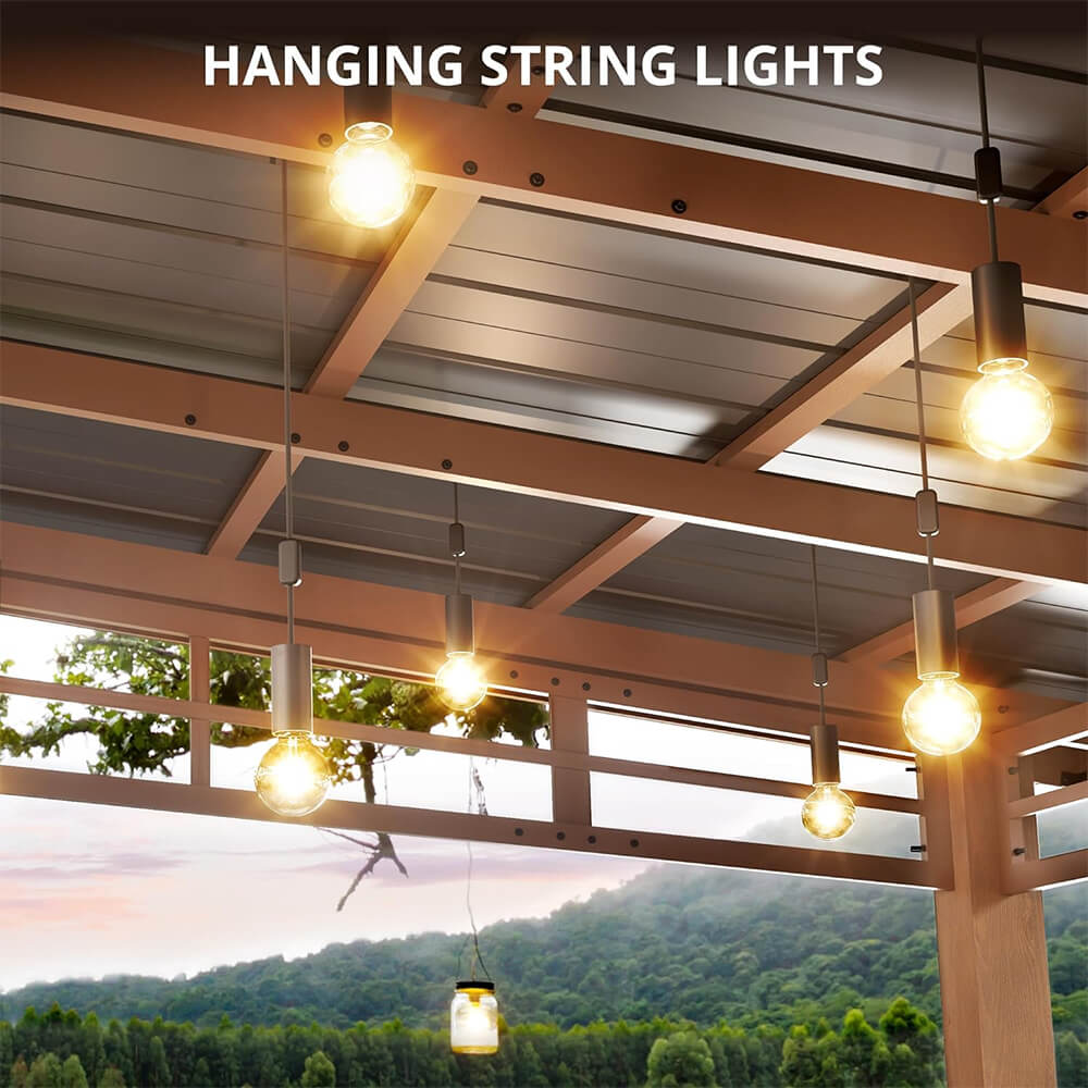 12X14 Alora Heavy-Duty Outdoor Hardtop Wood Frame Gazebo Canopy With Metal Roof & Curtains (SAK43625)