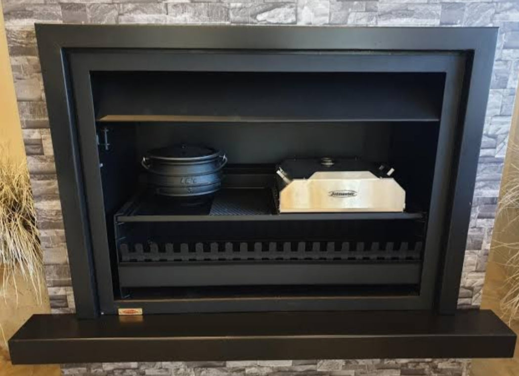Jetmaster 4-in-1 Quadro Built-In Braai & Fireplace