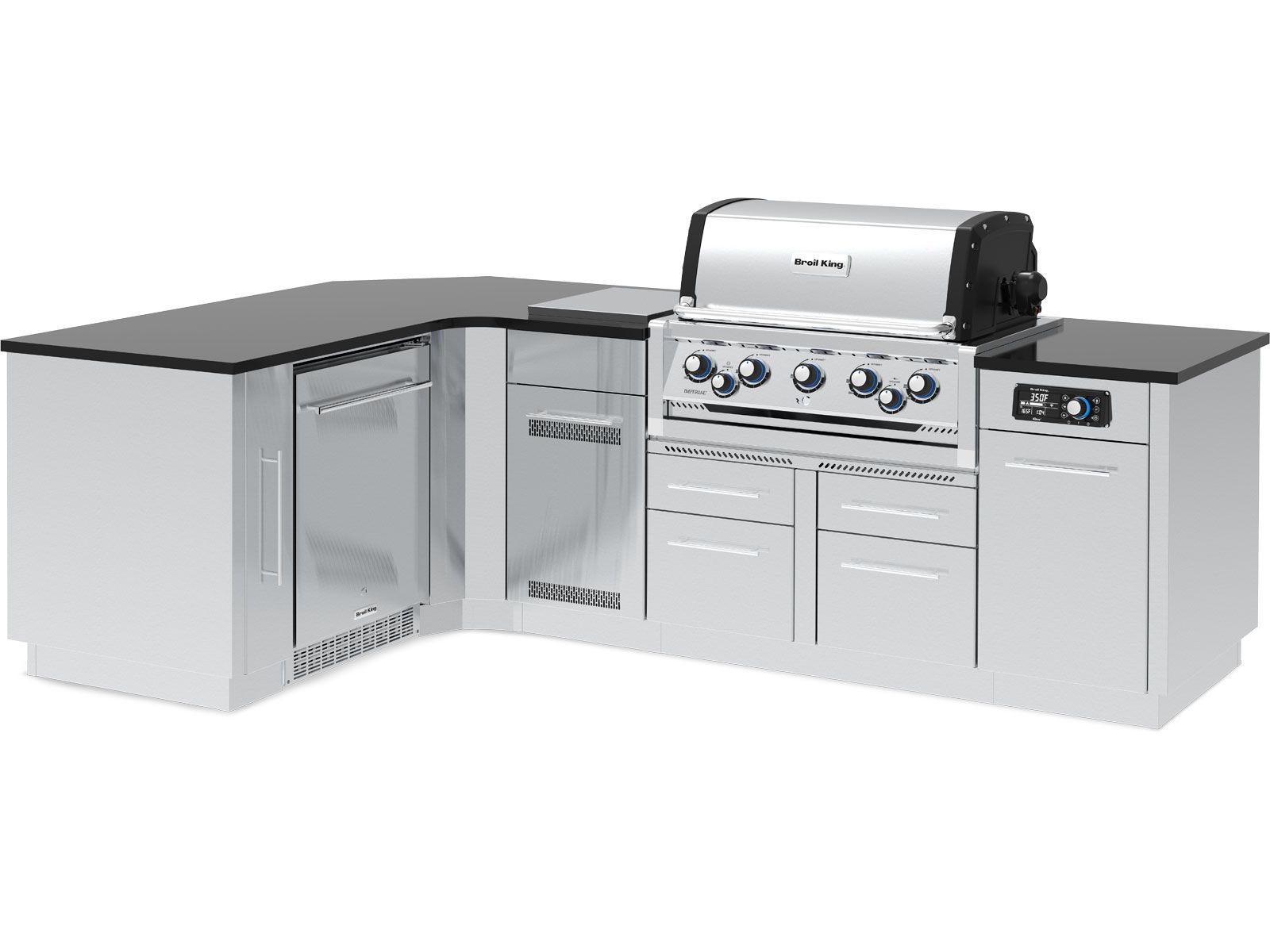 Broil King 69 x 111-Inch Outdoor Kitchen Island