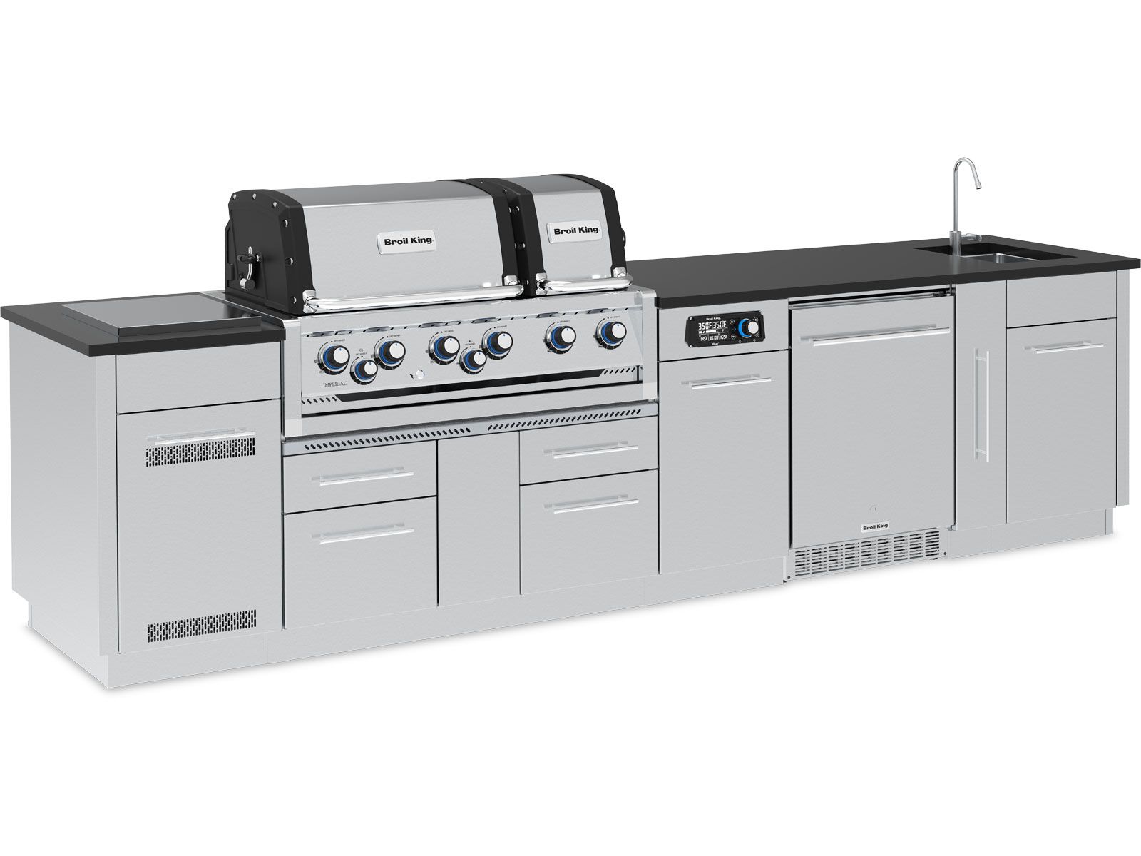 Broil King 11-Foot Outdoor Kitchen Island