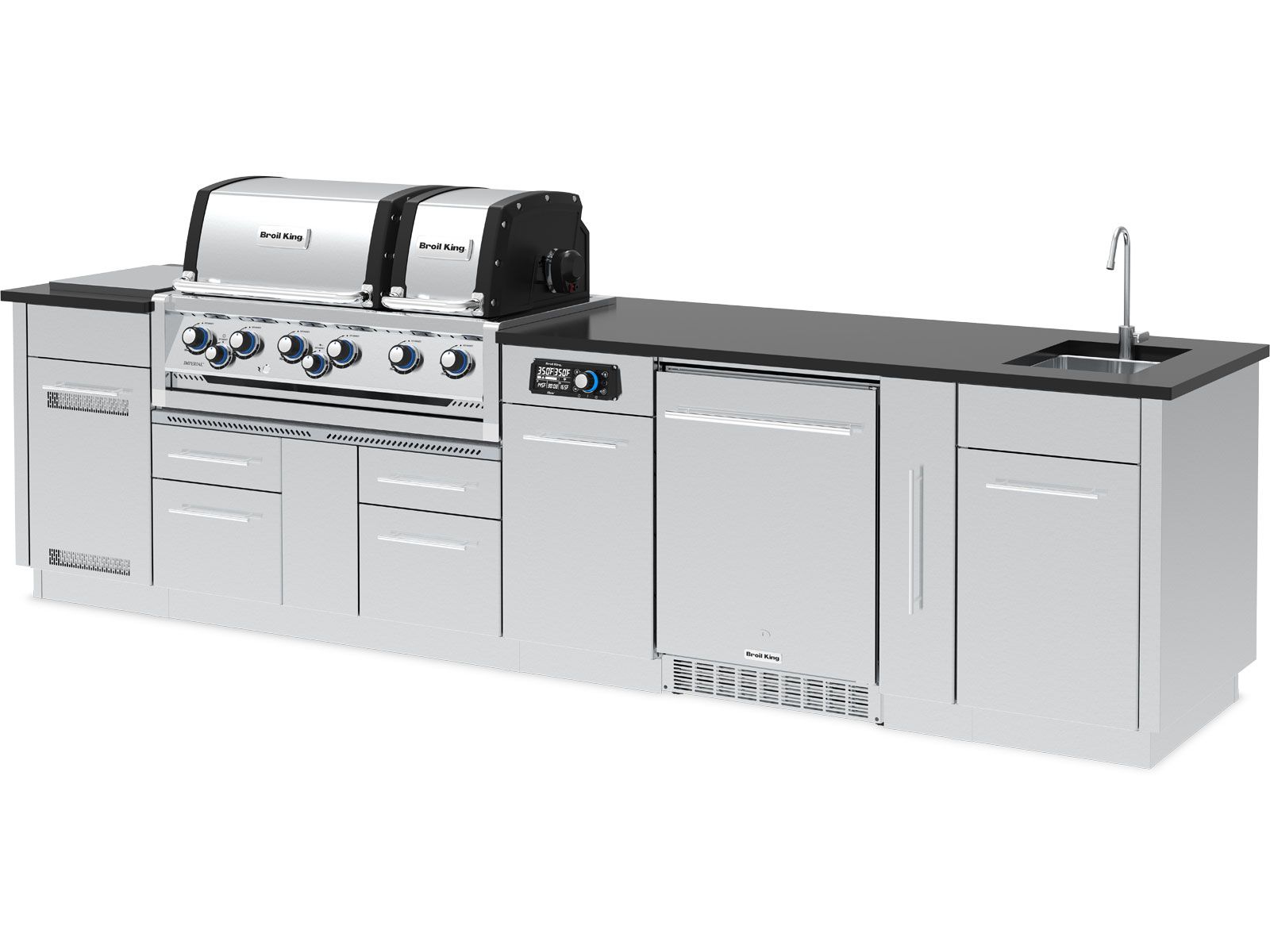 Broil King 11-Foot Outdoor Kitchen Island