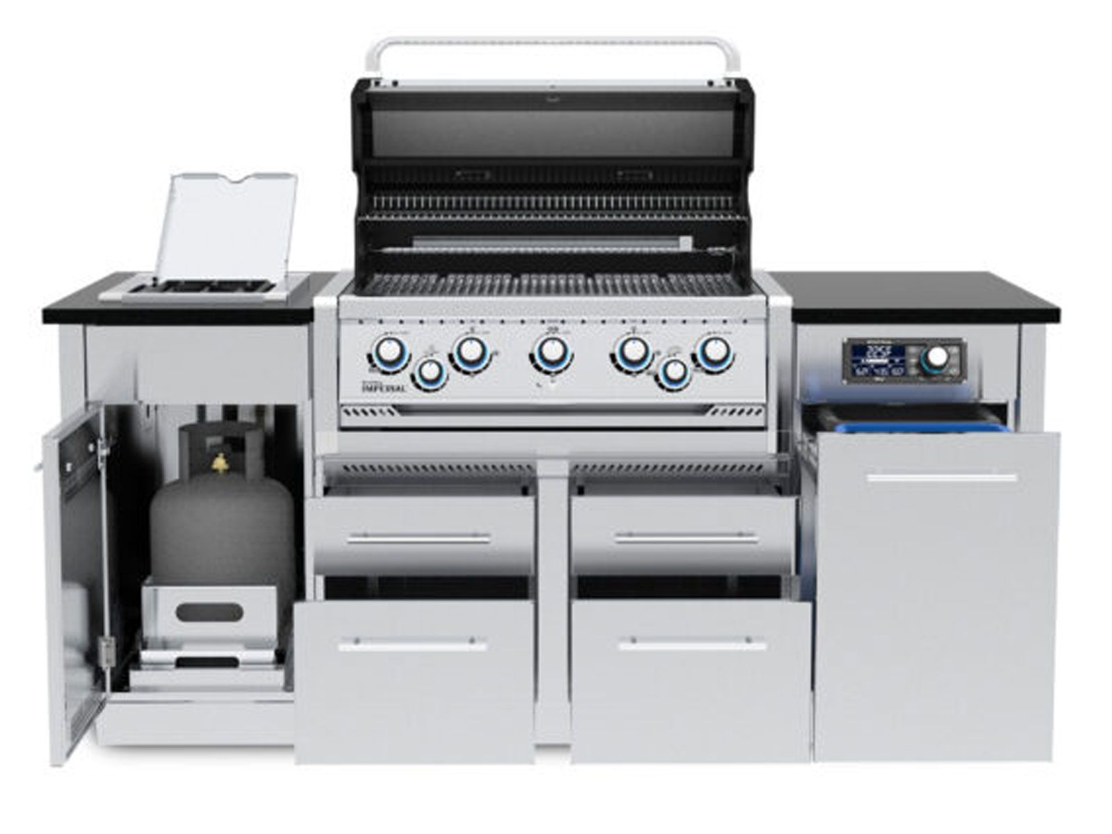 Broil King Imperial QS 590i 5-Burner Gas Grill Island