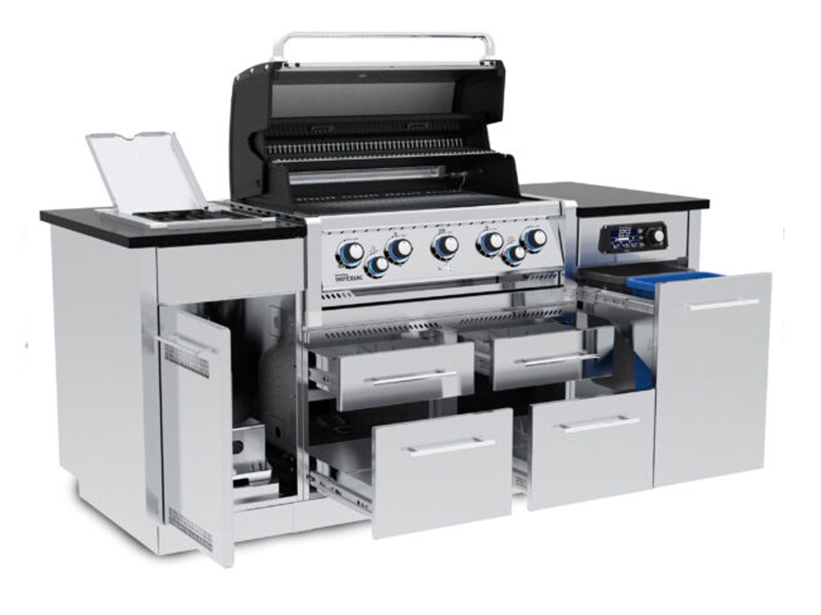 Broil King Imperial QS 590i 5-Burner Gas Grill Island