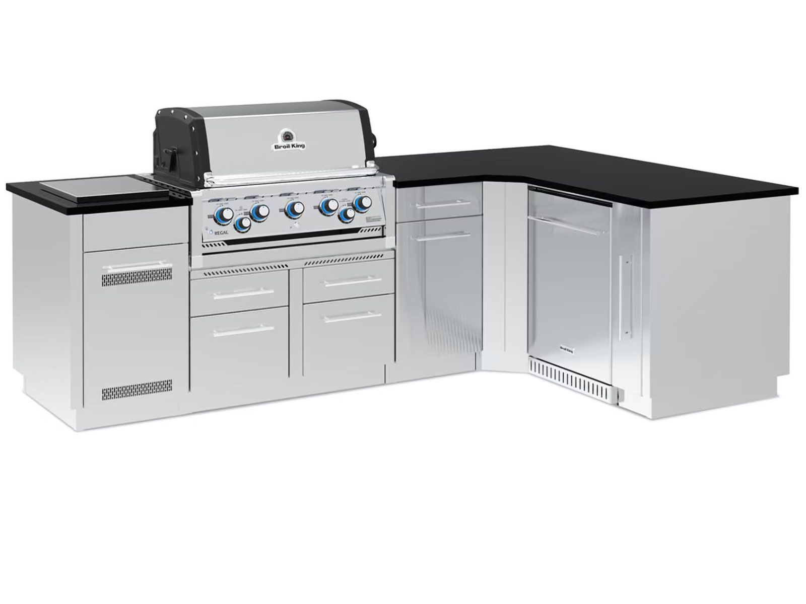 Broil King 111 x 70-Inch Outdoor Kitchen Island