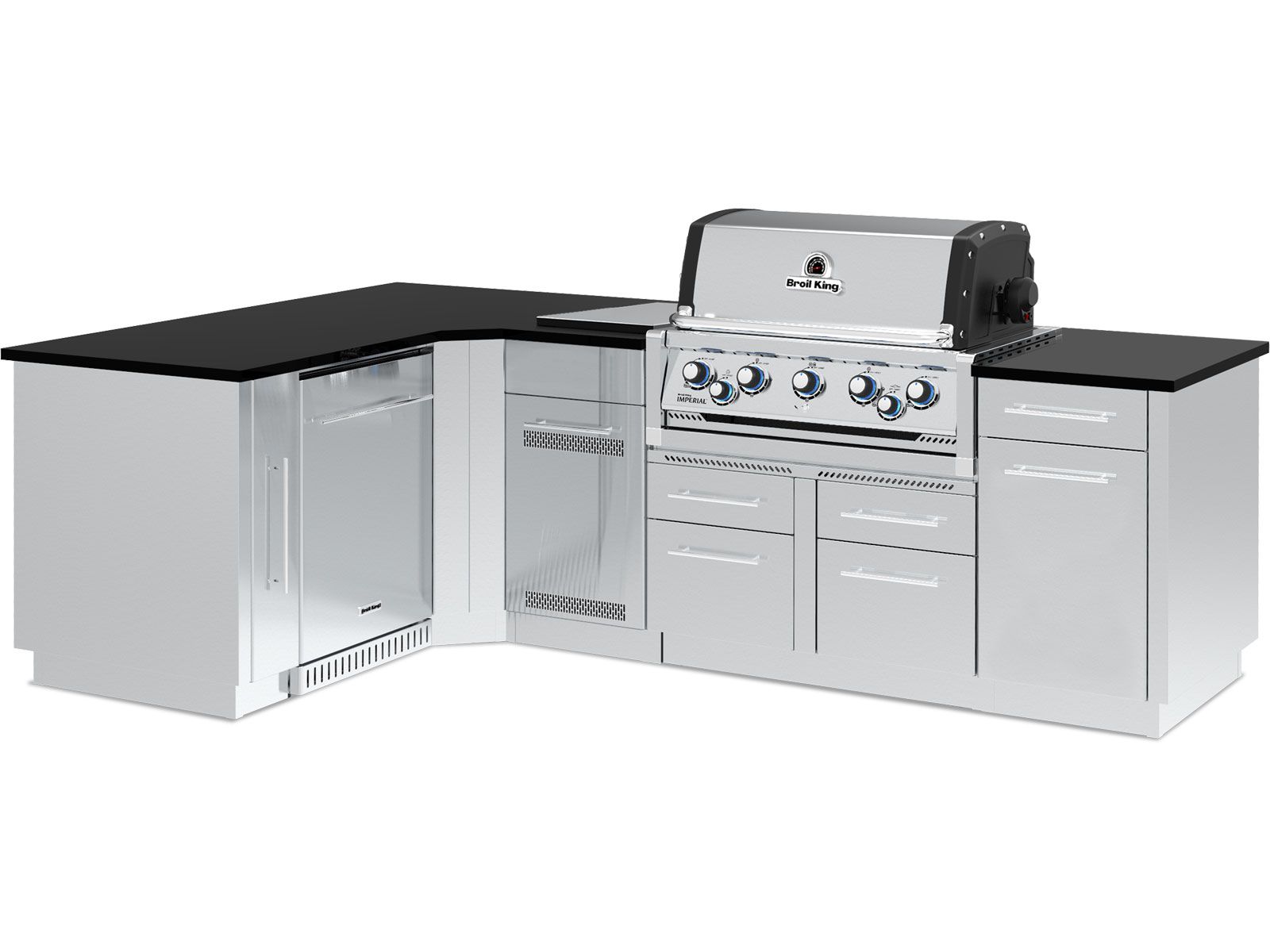 Broil King 70 x 111-Inch Outdoor Kitchen Island