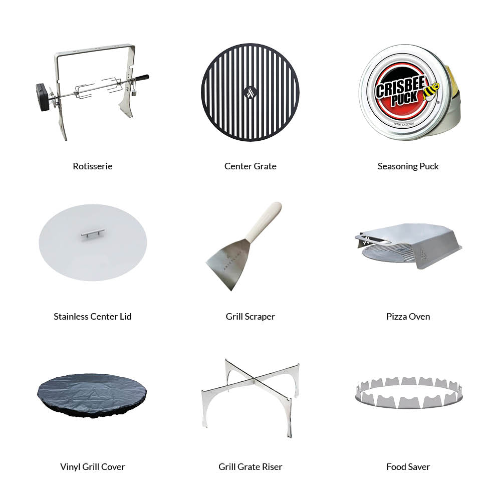 Arteflame Classic 40″ — Storage Base Flat-Top Grill & Fire Bowl