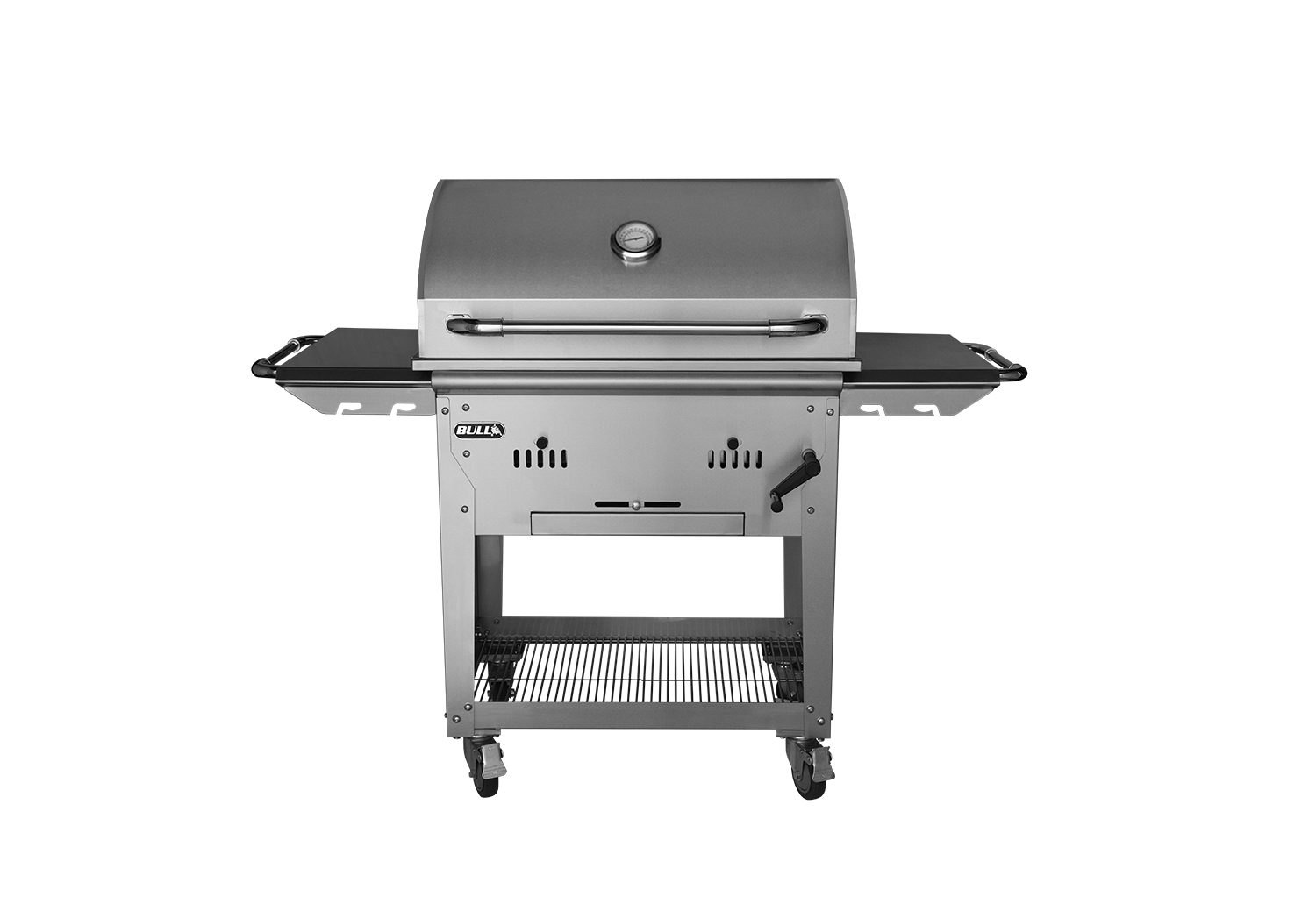 Bull Bison Premium 30-Inch Freestanding Charcoal Grill