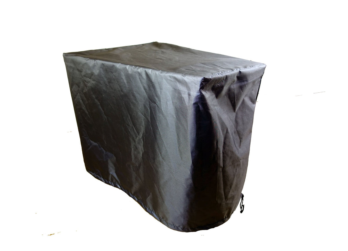 Wedge accent table Cover - 15.5"(F)/26"(B) W x 31.5" D x 24.5 H - Mercury