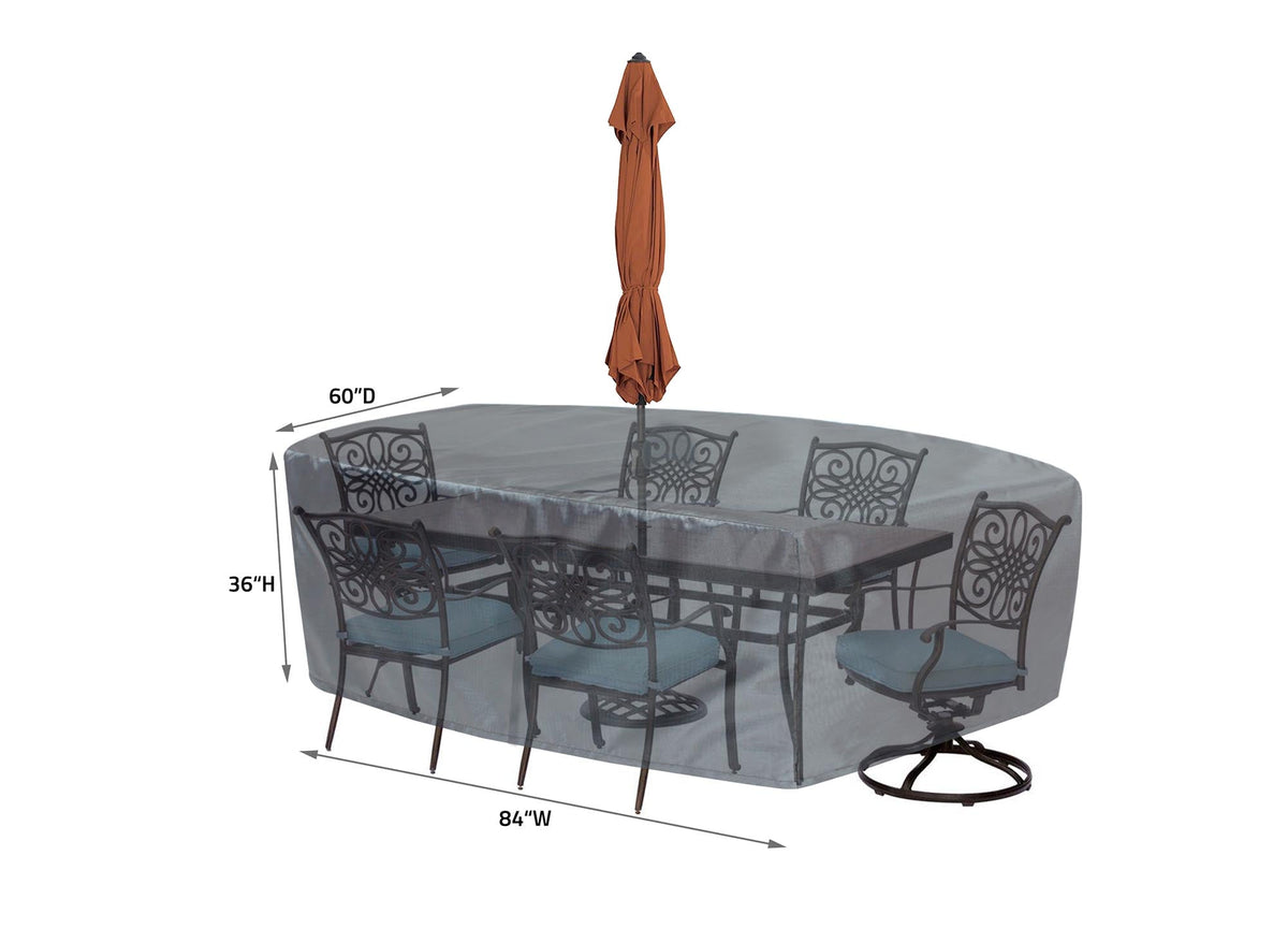 Shield Mercury Cover for 587 Fits Small Oval/RectangleTable & Chairs