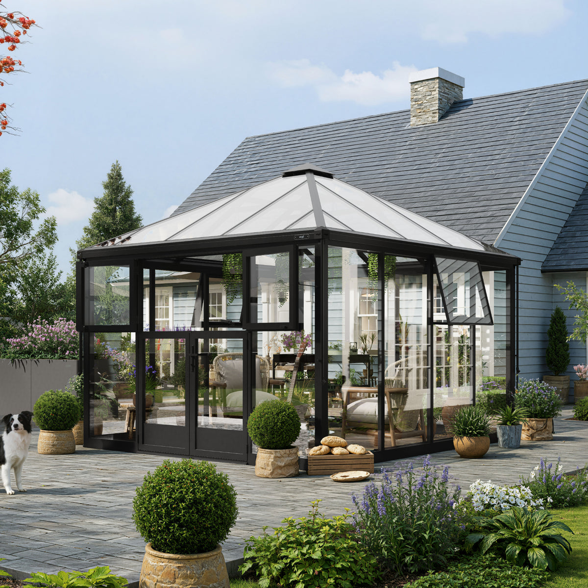 Vego Oasis Glass Greenhouse