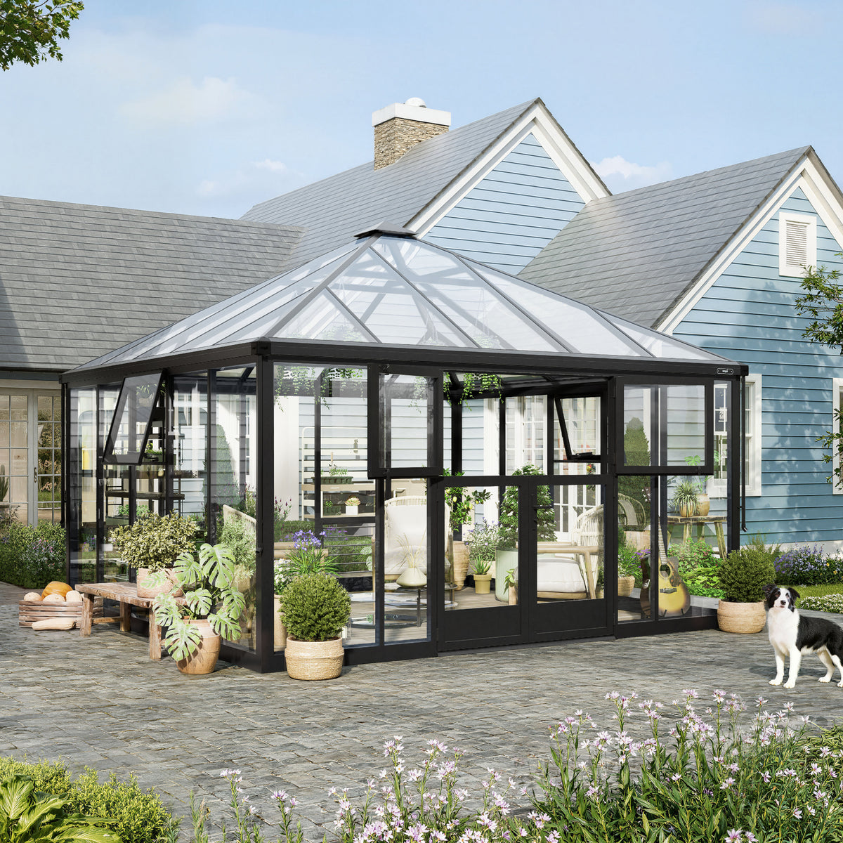 Vego Oasis Glass Greenhouse