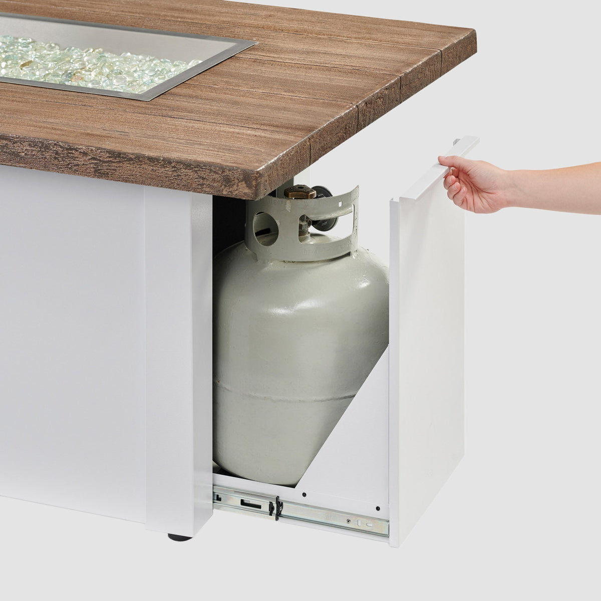 Havenwood 62-Inch Linear Gas Fire Pit Table