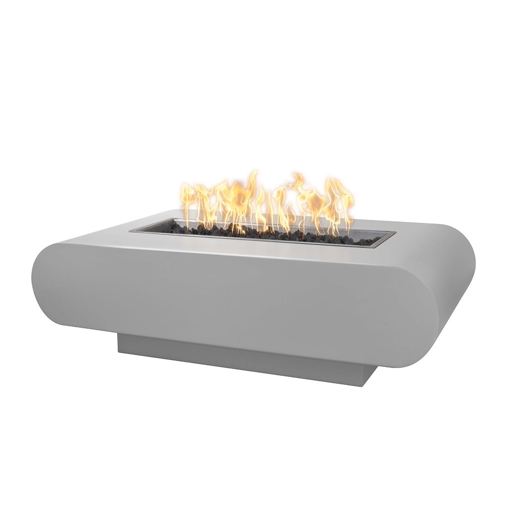 The Outdoor Plus: La Jolla 96" Powder-Coated Metal Fire Table