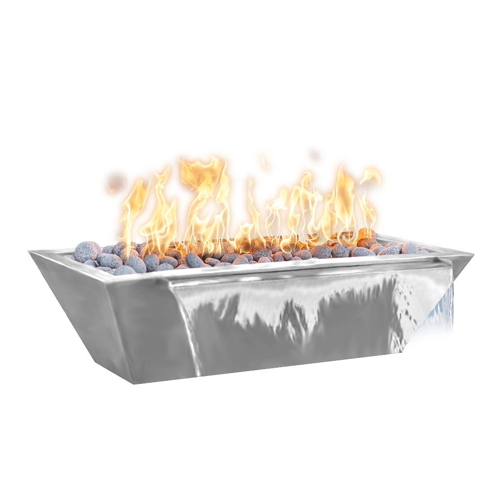 The Outdoor Plus: Maya Linear Fire & Water Bowl