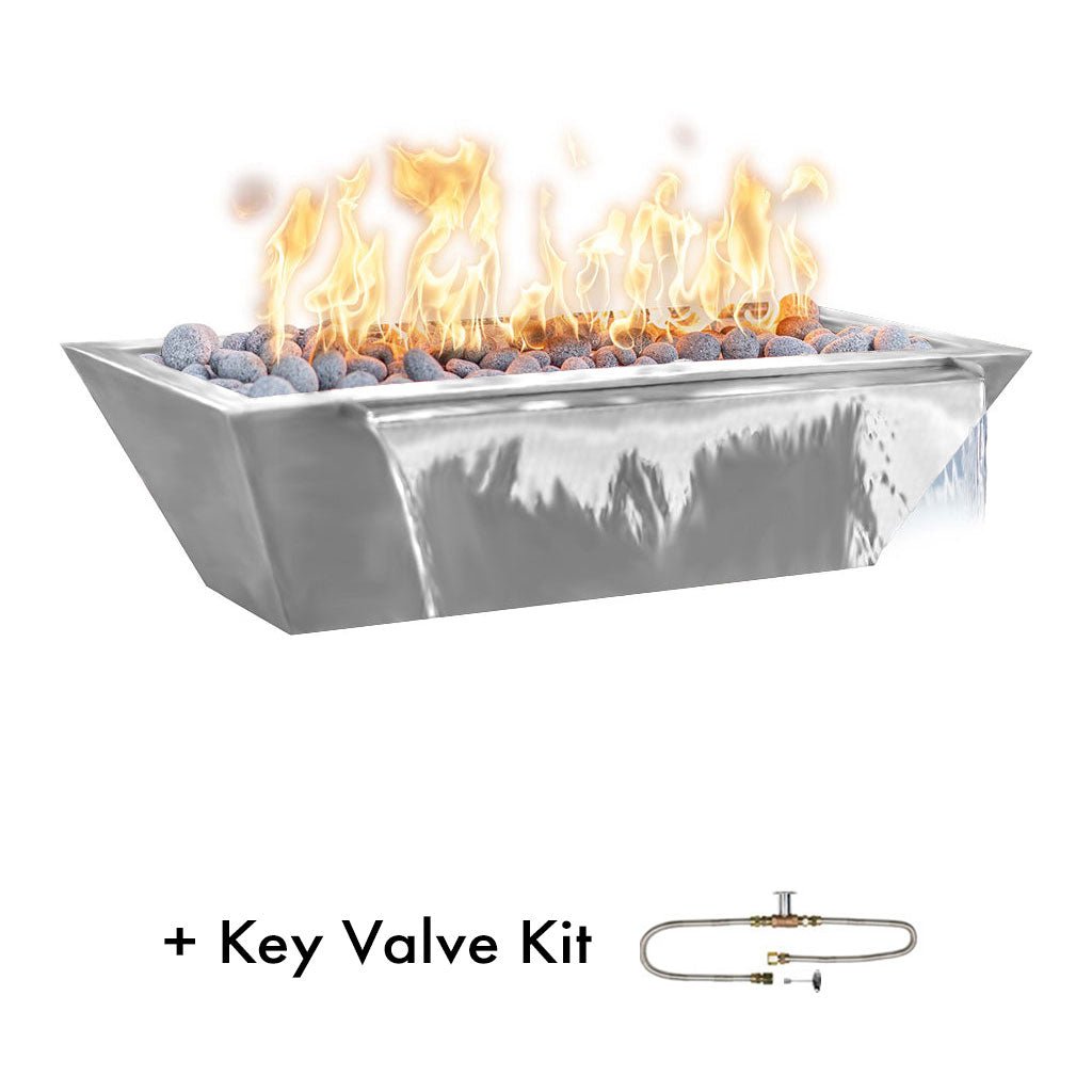 The Outdoor Plus: Maya Linear Fire & Water Bowl