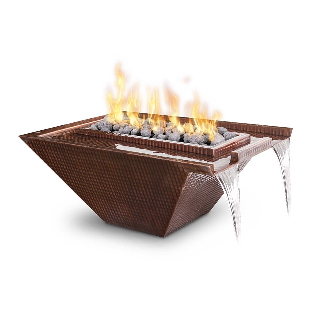 The Outdoor Plus: Nile Hammered Copper Fire & Water Bowl