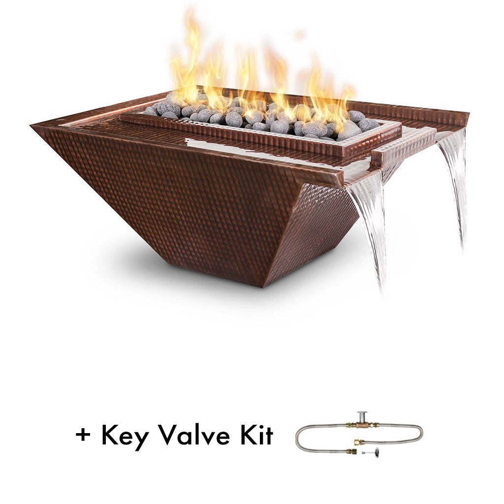 The Outdoor Plus: Nile Hammered Copper Fire & Water Bowl