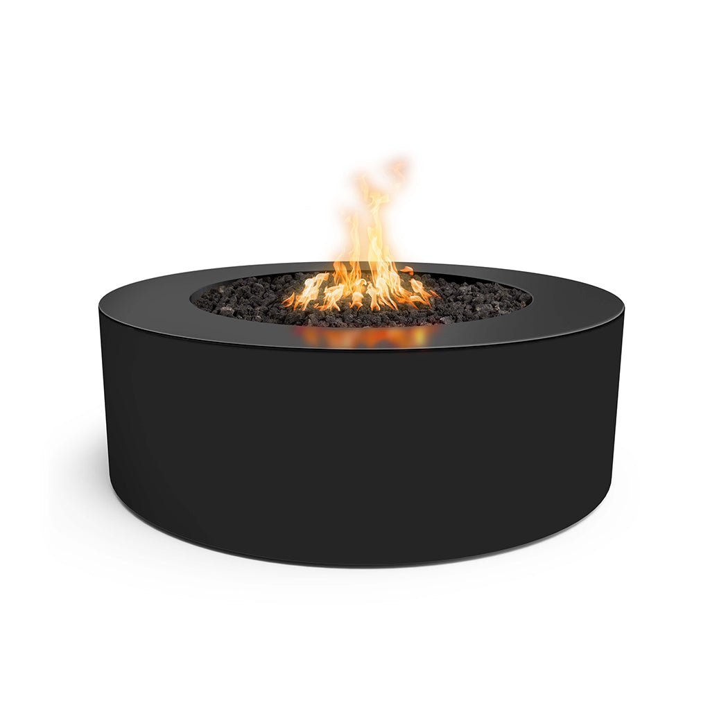The Outdoor Plus: Unity 48" Round Powder-Coated Metal Fire Pit