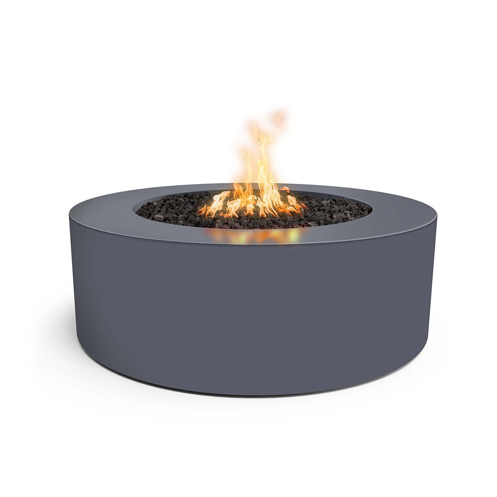 The Outdoor Plus: Unity 72" Round Powder-Coated Metal Fire Pit