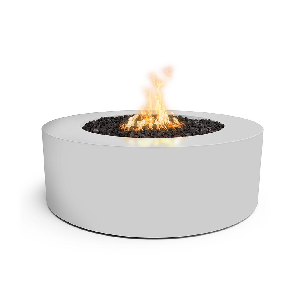 The Outdoor Plus: Unity 48" Round Powder-Coated Metal Fire Pit