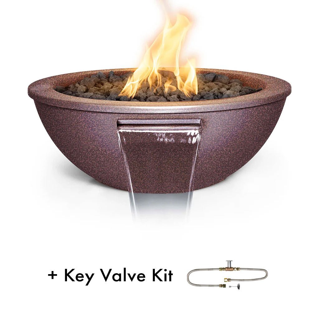 The Outdoor Plus: Sedona Fire & Water Bowl (Metal Powder Coated)