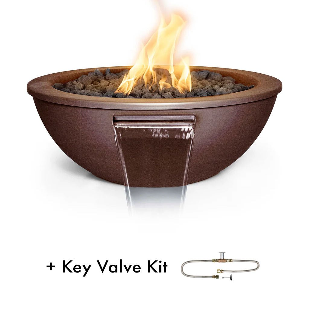 The Outdoor Plus: Sedona Fire & Water Bowl (Metal Powder Coated)