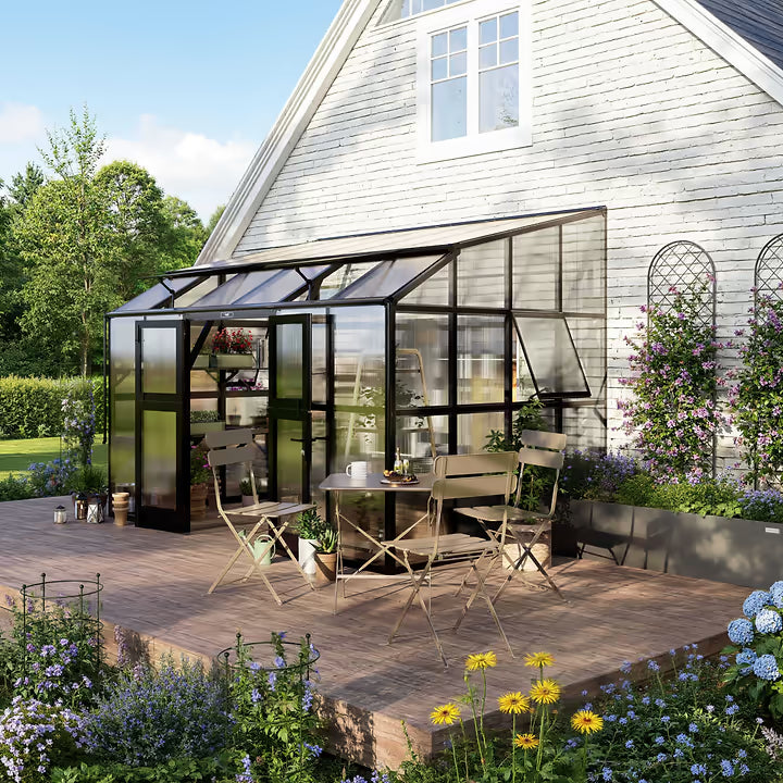 Vego Garden Lean-To Greenhouse