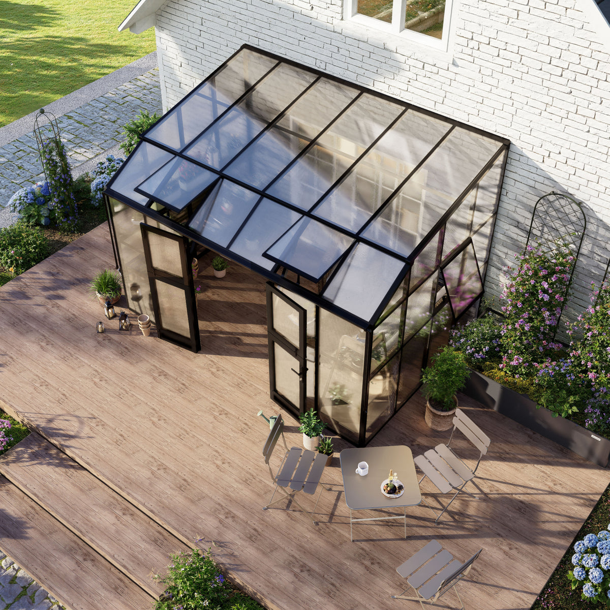 Vego Garden Lean-To Greenhouse