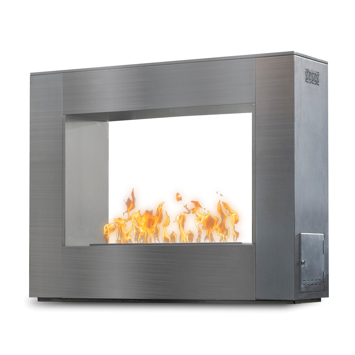 The Outdoor Plus: The Williams Fireplace (Stainless Steel)