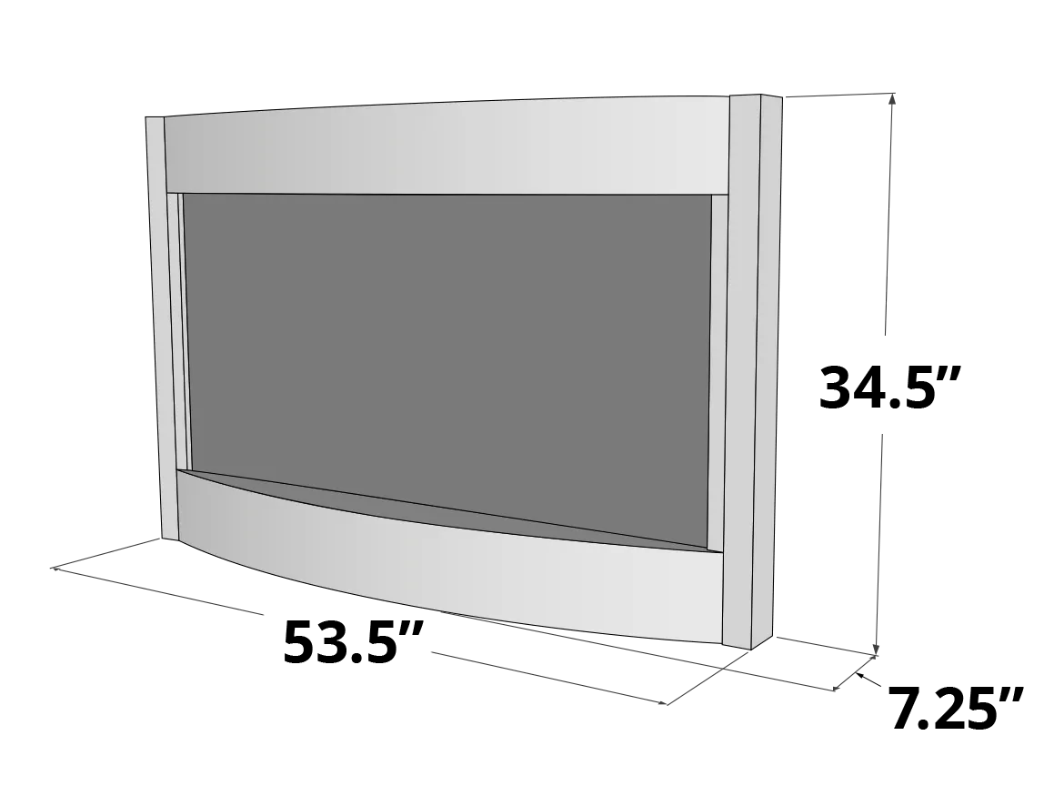 Adagio Calming Waters Wall Mounted Water Feature (35" x 54" x 6")