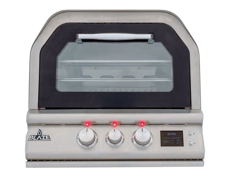 Blaze 26-in Built-In Natural Gas Outdoor Oven w/ Bluetooth Probes & Rotisserie