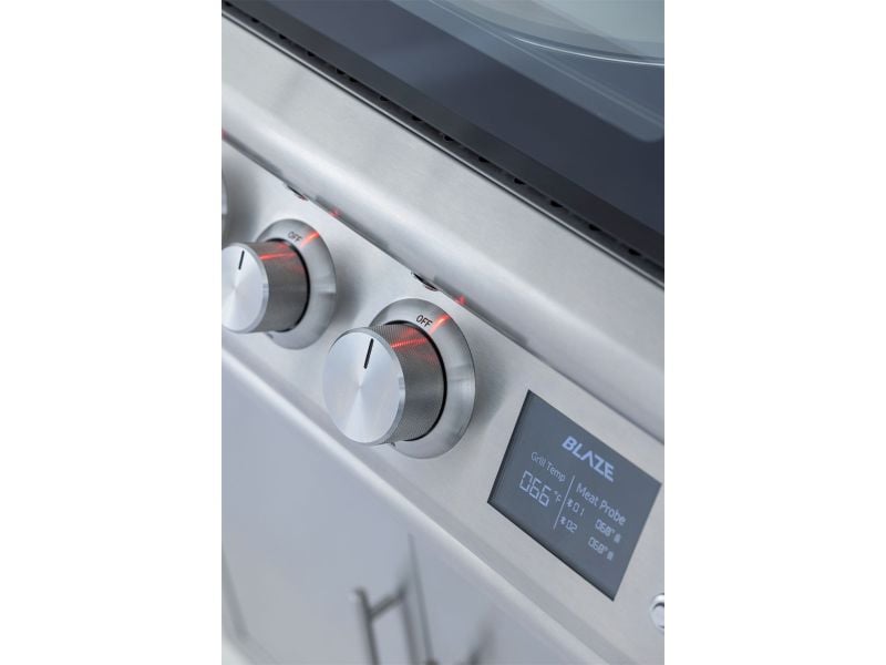 Blaze 26-in Built-In Natural Gas Outdoor Oven w/ Bluetooth Probes & Rotisserie