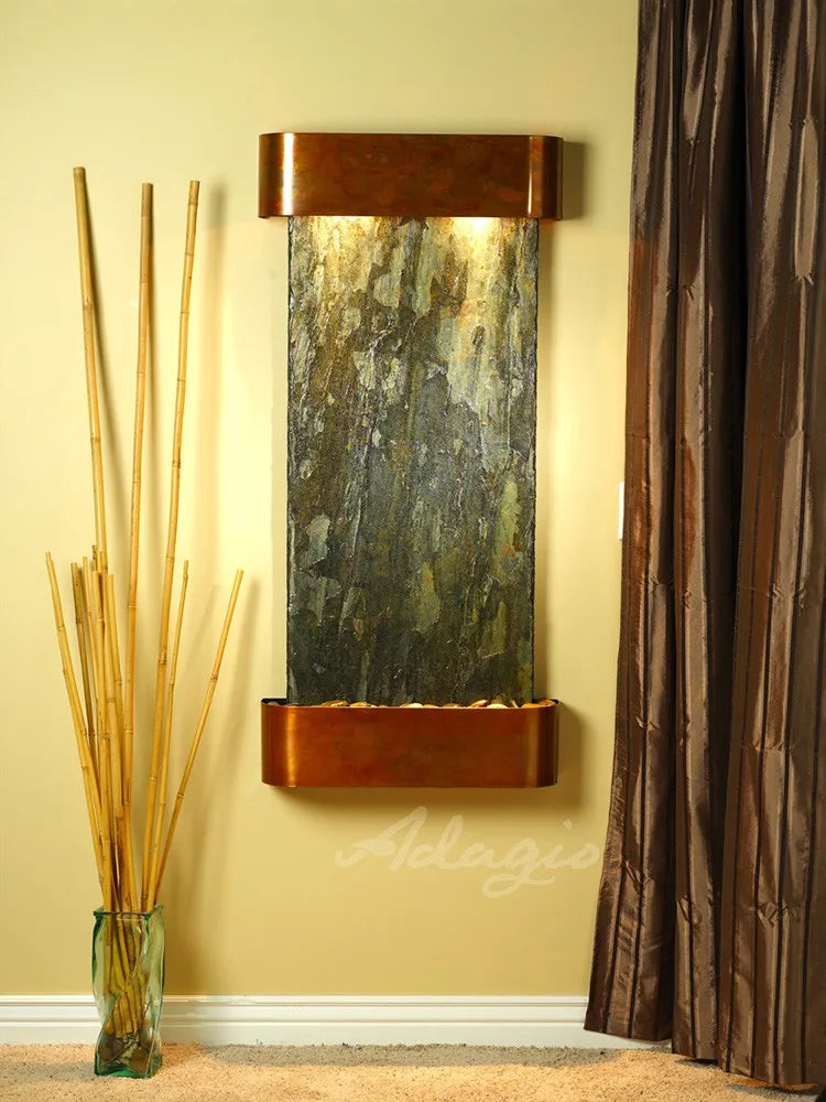 Adagio Cascade Springs Wall Mounted Water Feature (25" x 54" x 6")