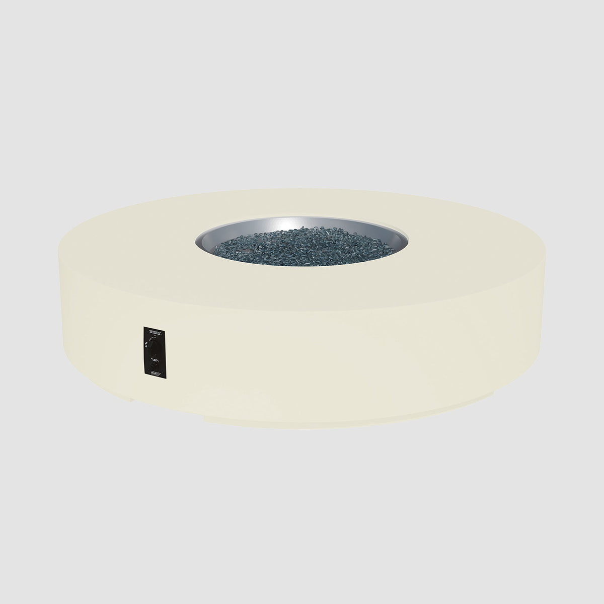Cove Concrete Round Gas Fire Pit