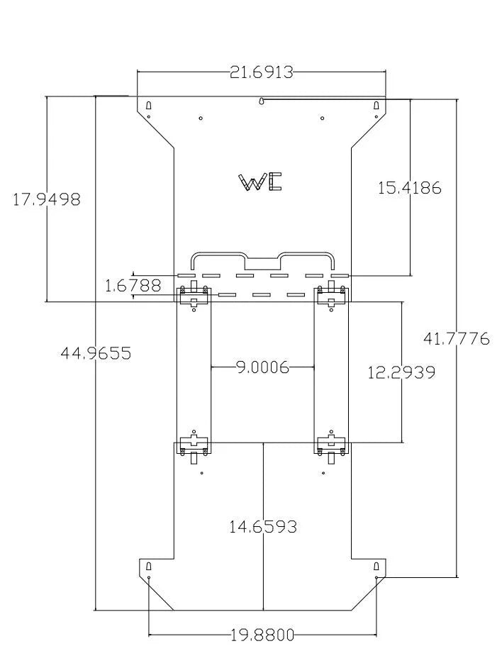 Adagio Whispering Creek Wall Mounted Water Feature (22” x 46” x 5”)