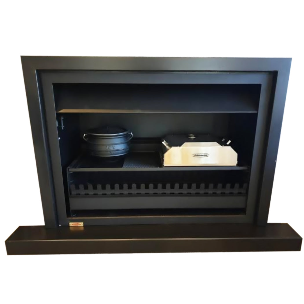 Jetmaster 4-in-1 Quadro Built-In Braai & Fireplace