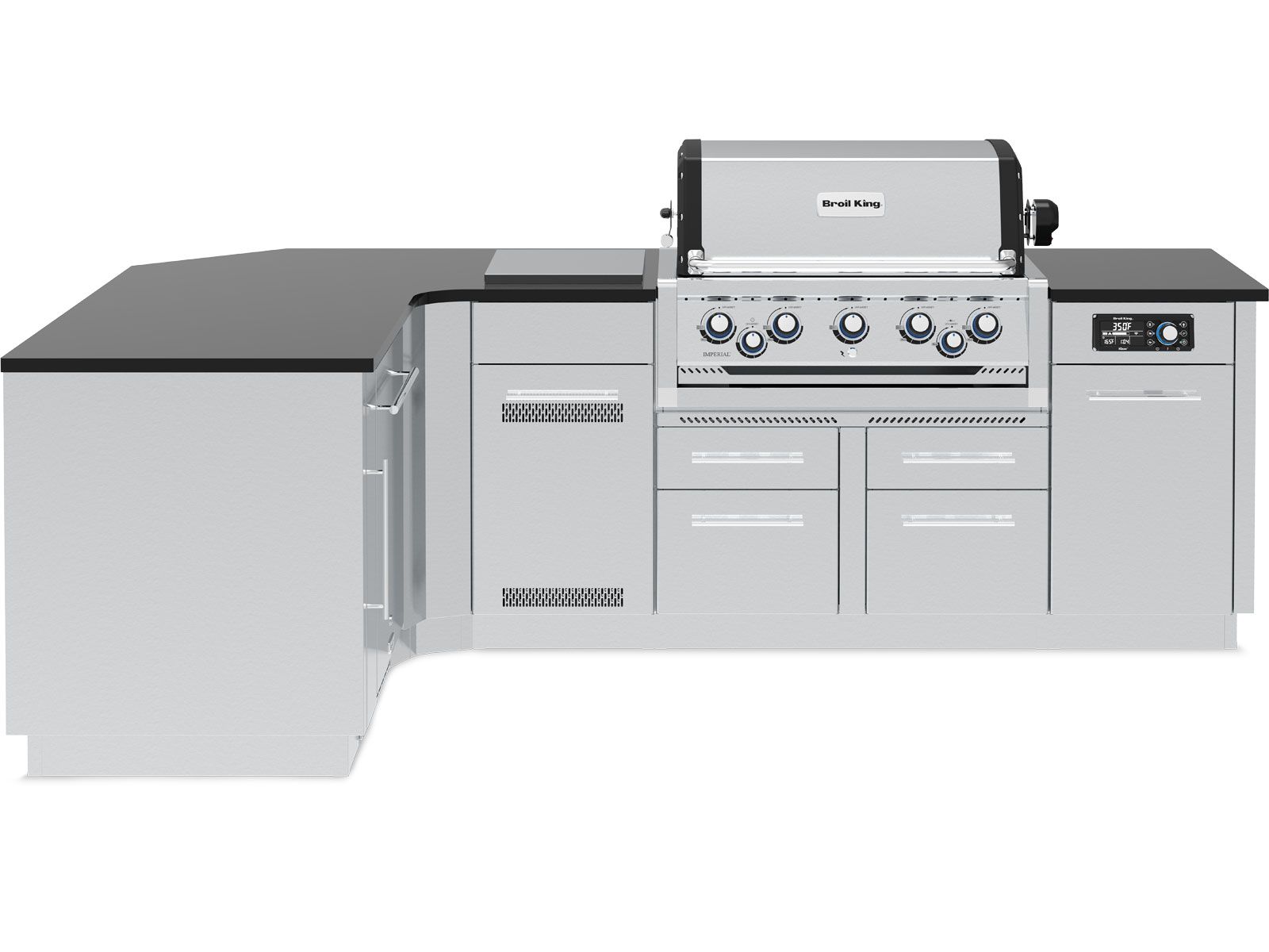 Broil King 69 x 111-Inch Outdoor Kitchen Island