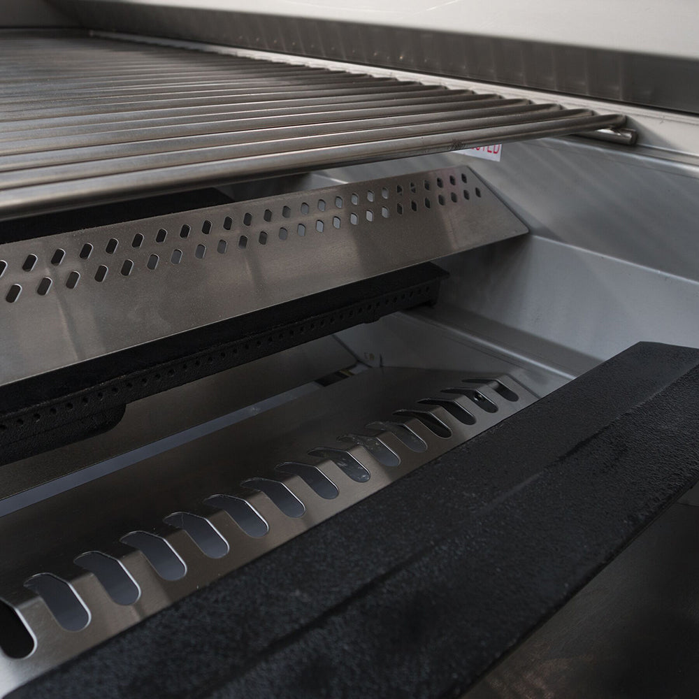 Bull Brahma 38-Inch 5-Burner Built-In Gas Grill with Rear Infrared Burner