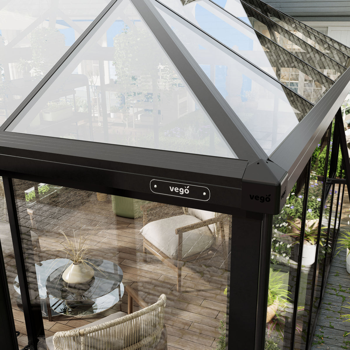 Vego Oasis Glass Greenhouse