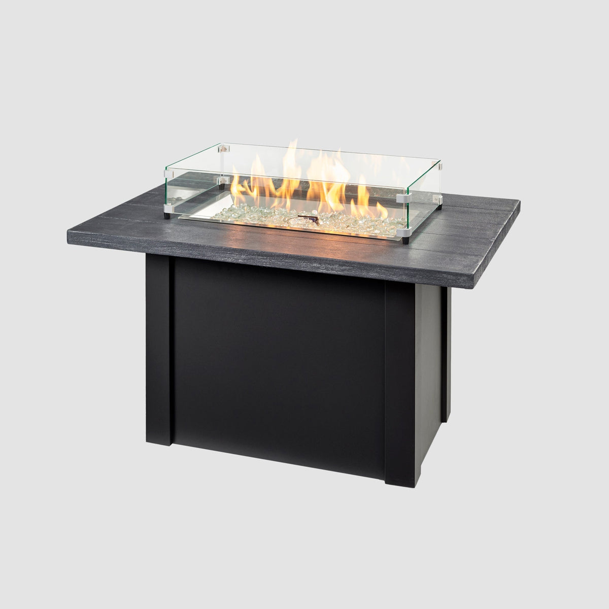 Havenwood 44-Inch Rectangular Gas Fire Pit Table