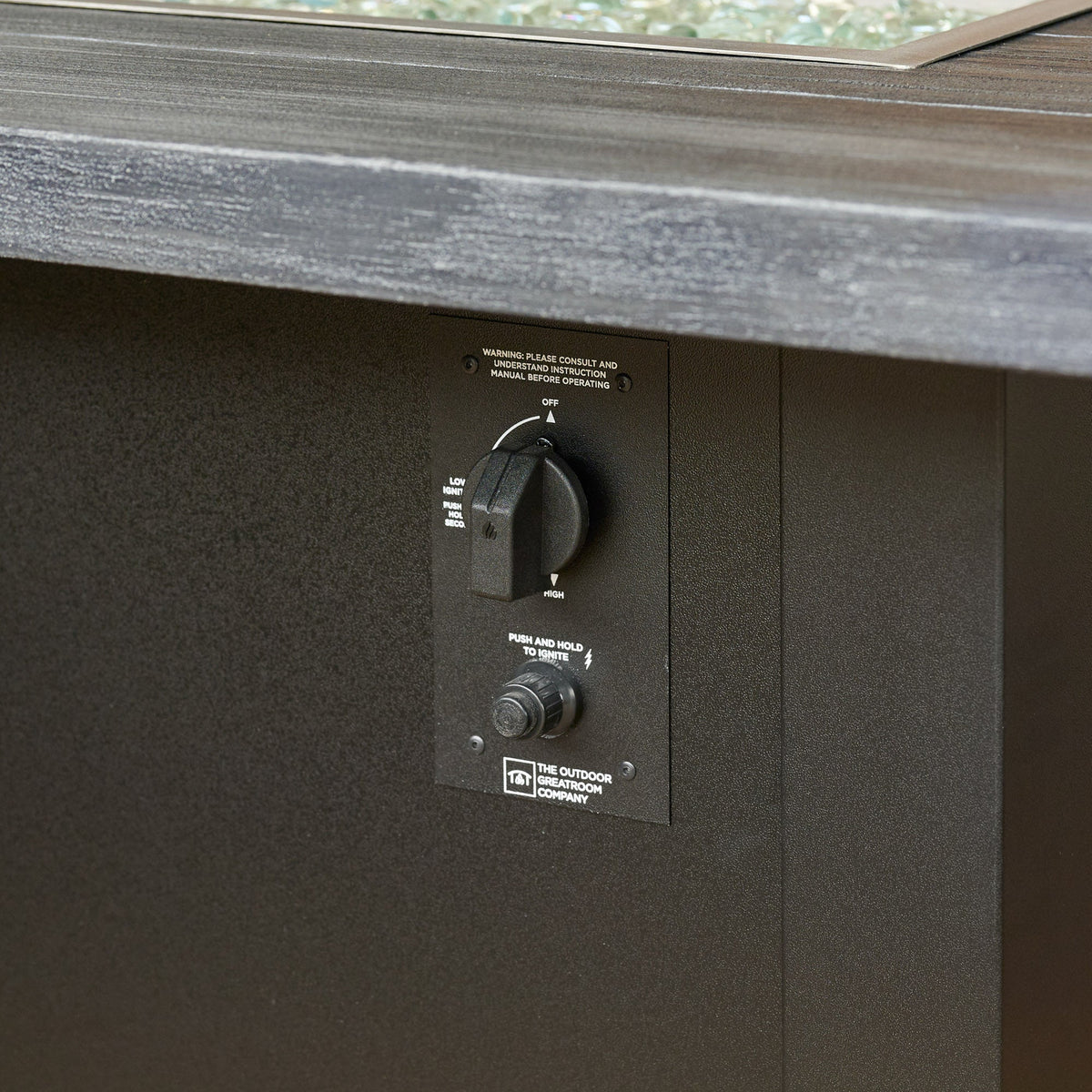Havenwood 62-Inch Linear Gas Fire Pit Table