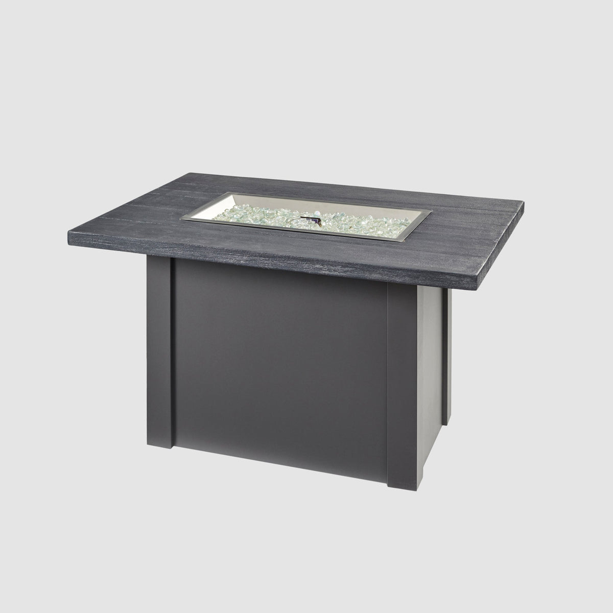 Havenwood 44-Inch Rectangular Gas Fire Pit Table