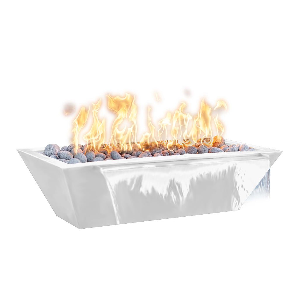 The Outdoor Plus: Maya 72" Linear Fire & Water Bowl