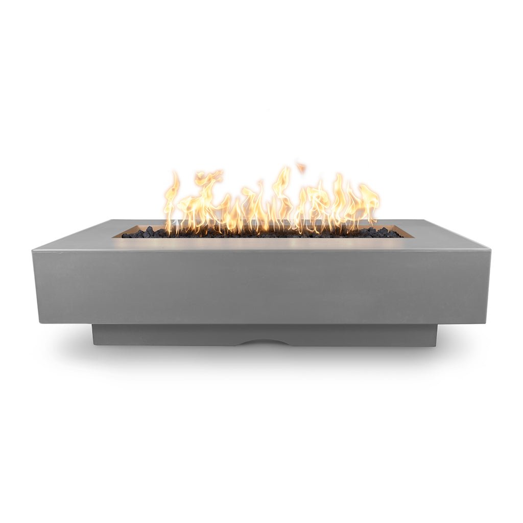 The Outdoor Plus: Del Mar 96" GFRC Rectangular Fire Pit