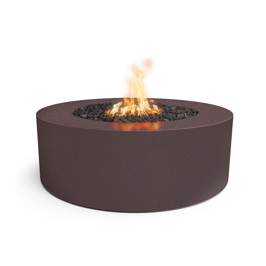 The Outdoor Plus: Unity 72" Round Powder-Coated Metal Fire Pit