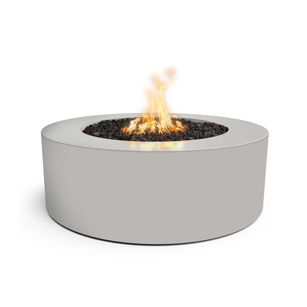 The Outdoor Plus: Unity 72" Round Powder-Coated Metal Fire Pit
