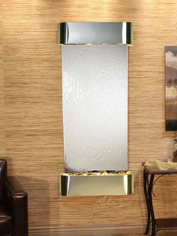 Adagio Inspiration Falls Wall Mounted Water Feature (30” x 69” x 6”)