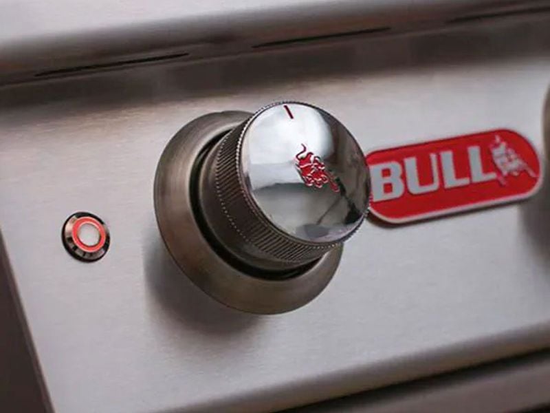 Bull Brahma 38-Inch 5-Burner Built-In Gas Grill with Rear Infrared Burner