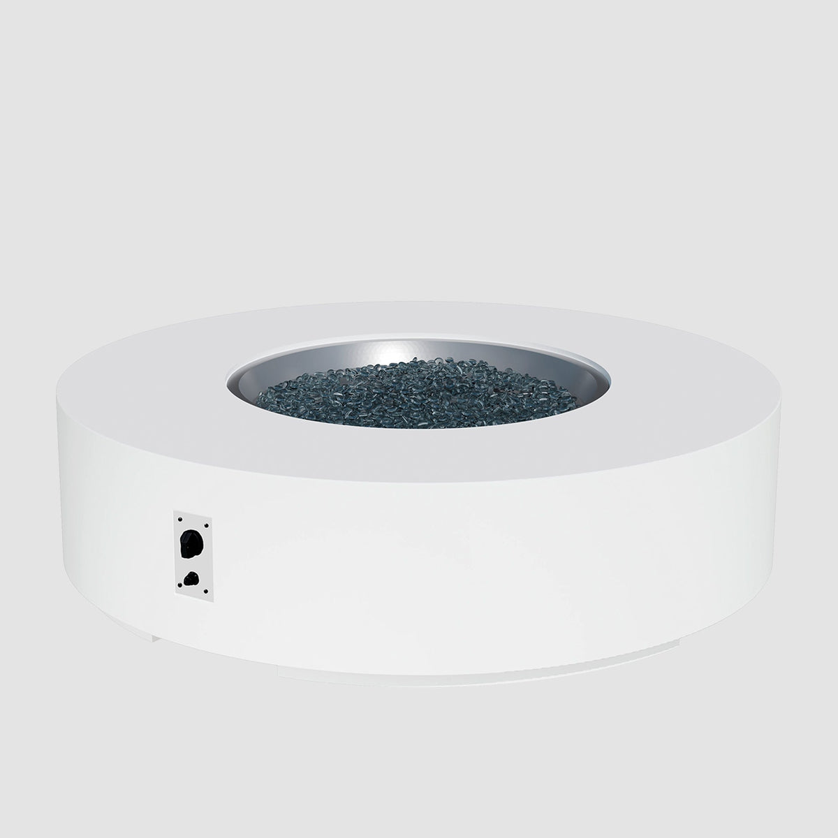 Cove Concrete Round Gas Fire Pit