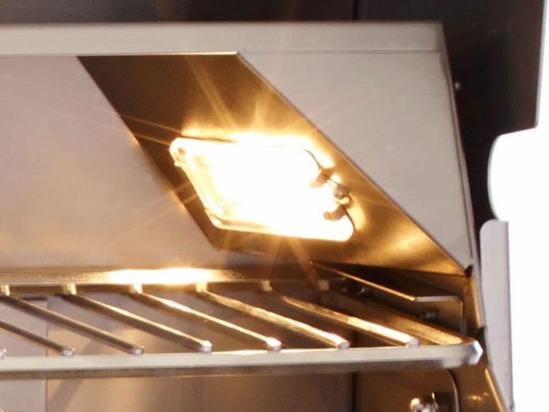 Bull Brahma 38-Inch 5-Burner Built-In Gas Grill with Rear Infrared Burner